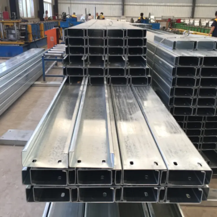 Cold Rolled C Section Steel Purlins